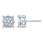 Load image into Gallery viewer, 10K 0.27- 0.29CT D-EARRINGS
