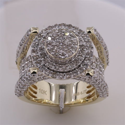 10K 6.77CT D-MENS RINGS