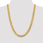 Load image into Gallery viewer, 14k 9.4mm Lightweight Flat Cuban Chain