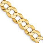 Load image into Gallery viewer, 14k 9.4mm Lightweight Flat Cuban Chain